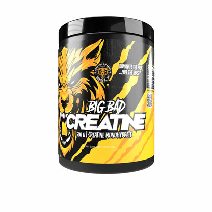 Nutrition Wolf Big Bad CREATINE – 100 % reines Kreatin-Monohydrat