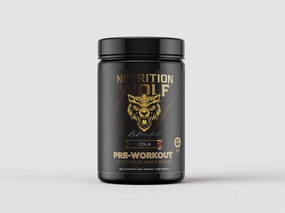 Pre-Workout Stimulant Pulver – Energie & Fokus mit Kreatin, Koffein & Beta-Alanin 300g Cola