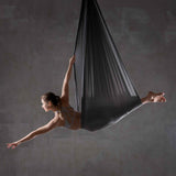 Aerial Hammock 6 m – Profi Yoga-Hängematte für Akrobatik & Yoga – Seitenansicht