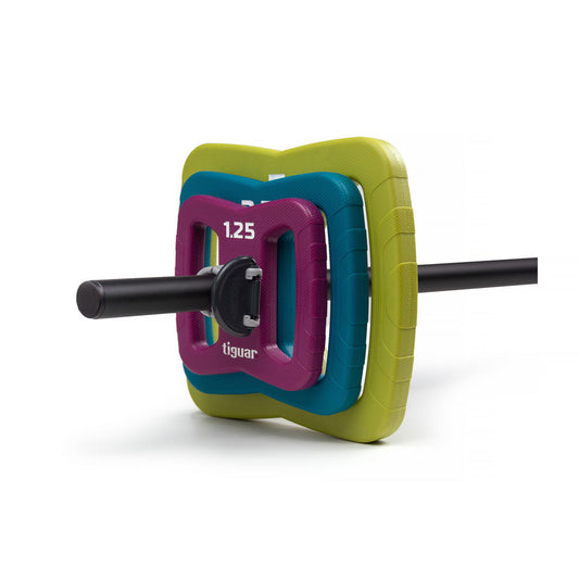 Power Gym Butterfly Hantel-Set mit PU-Scheiben – multifunktional & langlebig
