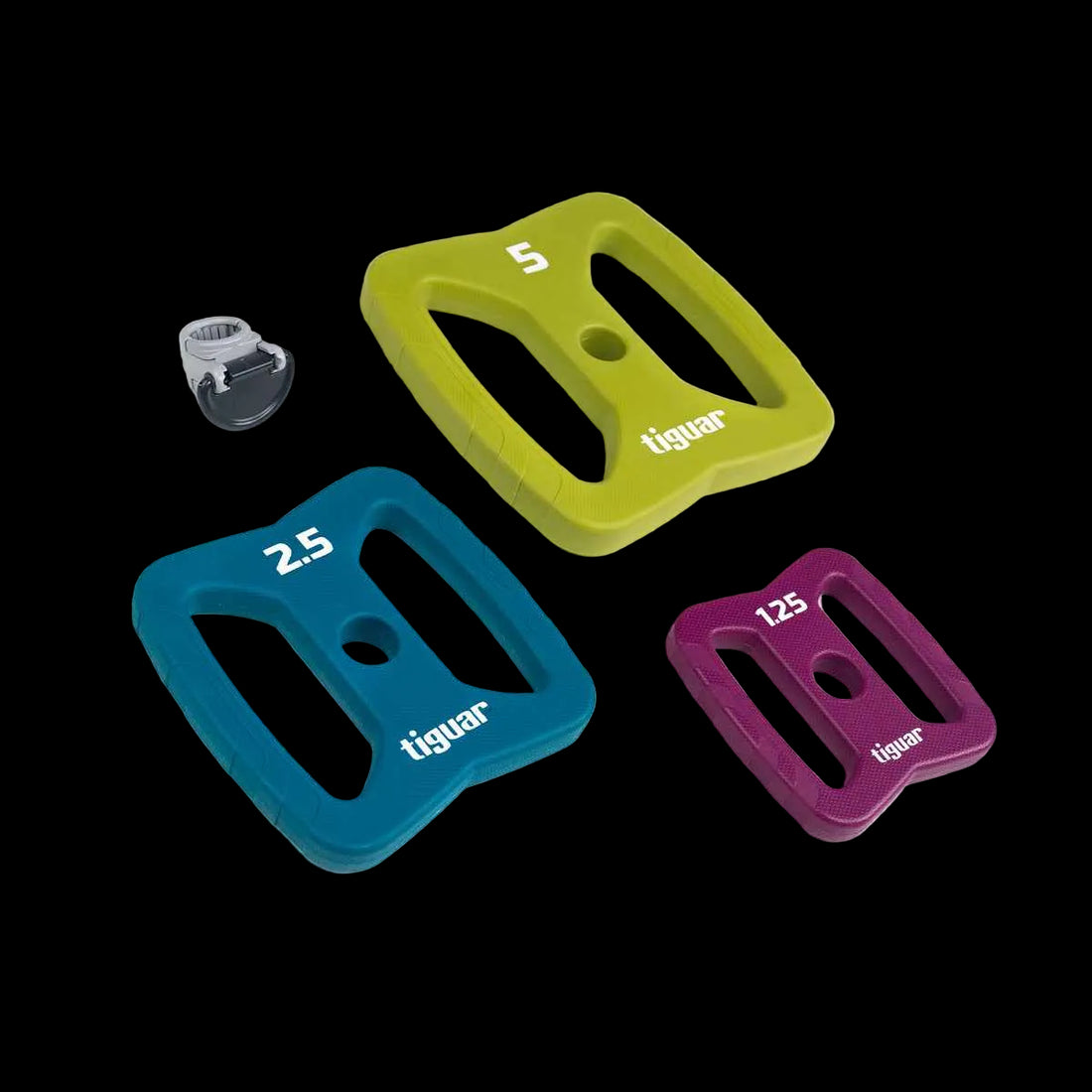Power Gym Butterfly Hantel-Set – PU-Scheiben, multifunktional – Lieferumfang