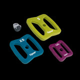 Power Gym Butterfly Hantel-Set – PU-Scheiben, multifunktional – Lieferumfang