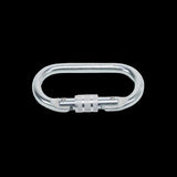 Ovalkarabiner – starker Stahlkarabiner für Aerial Hoops & Silks – home gym kaufen | Gymazing