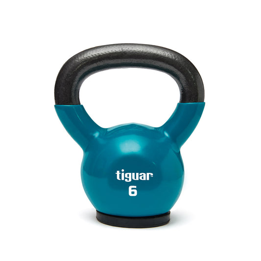 Vinyl Kettlebell – kraftvoll, farbcodiert & bodenschonend