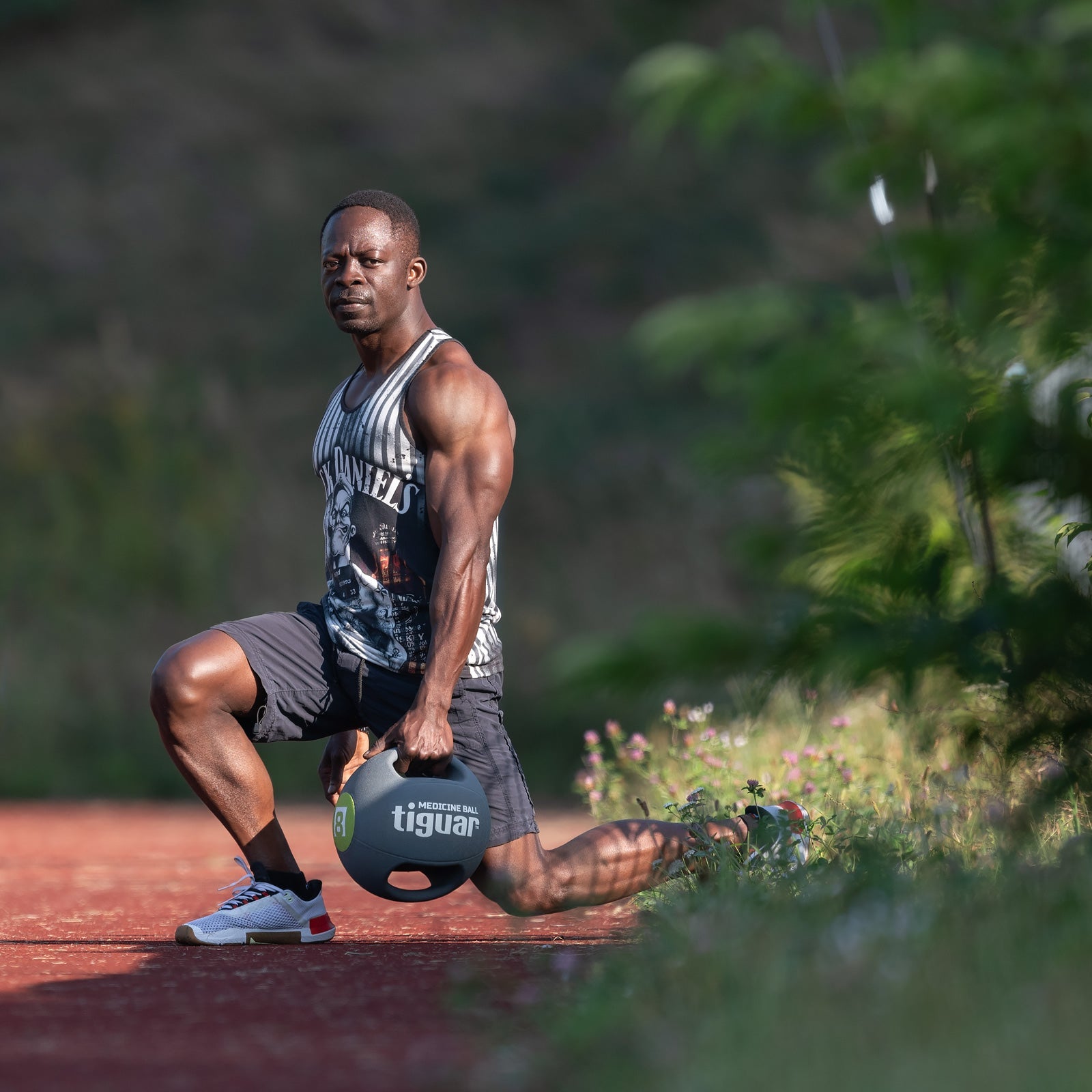 Medizinball mit Griffen – für funktionelles Training & Core-Übungen (5–10 kg)