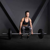 Verchromte Women's Olympic Bar 201 cm Robust & ideal für Training – im Einsatz