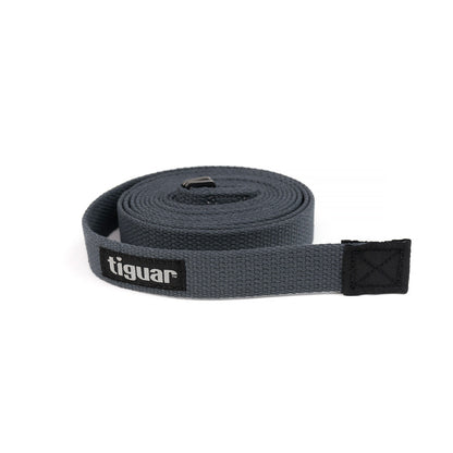 Yoga Strap – 3 m langer Baumwollgurt mit Metallschnalle für Yoga & Stretching