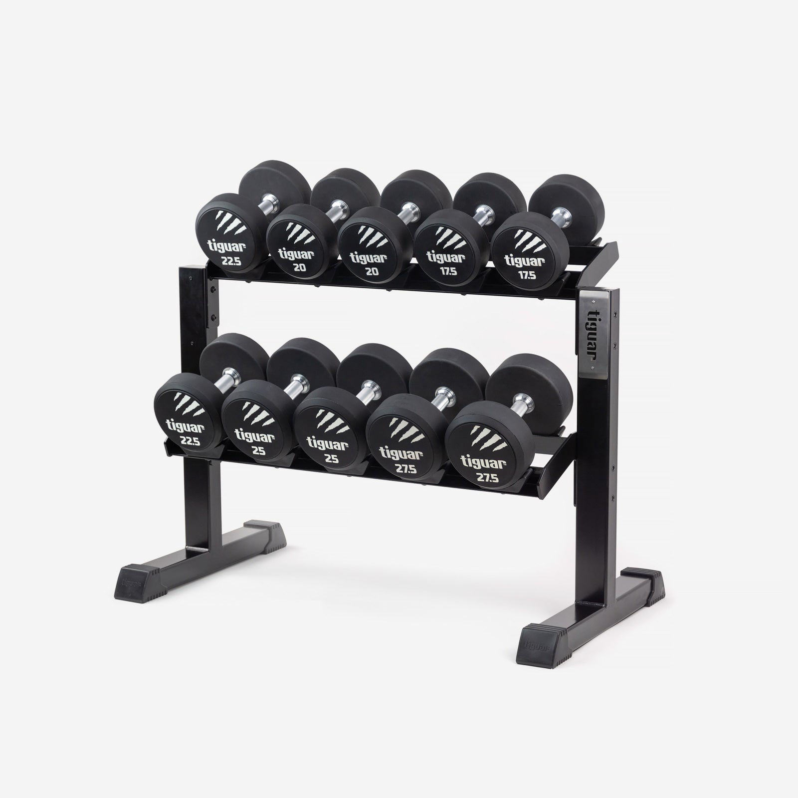 Modular Dumbbell Rack (mit Caps) – Ablage für 10 PU-Hanteln