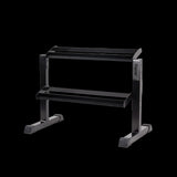 Modular Dumbbell Rack – Hantelständer ohne Caps für 10 PU Hanteln | Gymazing