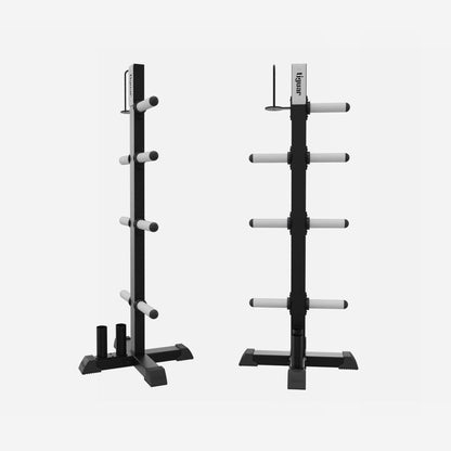PU Weight Plate Rack – kompakter Profi-Plattenständer