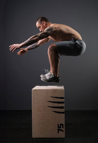 Training Box – stabile Holz-Plyo-Box mit 3 Sprunghöhen für Power & Funktionstraining