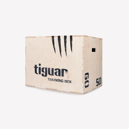 Training Box – stabile Holz-Plyo-Box mit 3 Sprunghöhen für Power & Funktionstraining