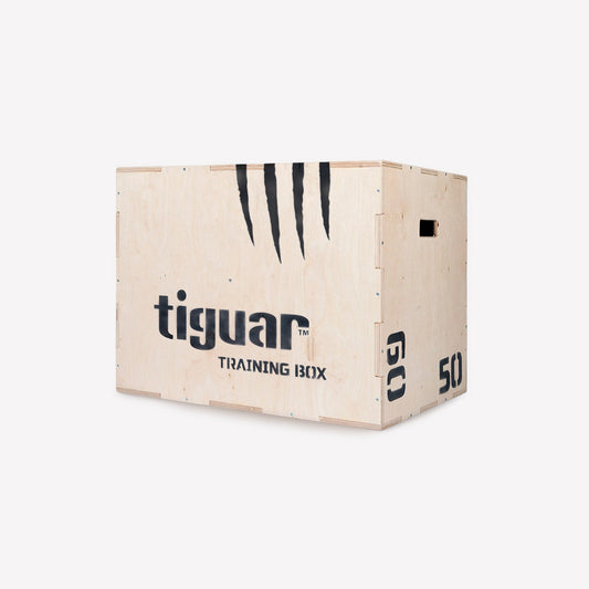 Training Box – stabile Holz-Plyo-Box mit 3 Sprunghöhen für Power & Funktionstraining