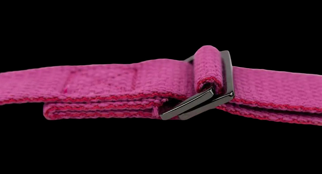 Professioneller 3 m Yoga Strap – Baumwolle mit Metallschnalle – Ansicht 7