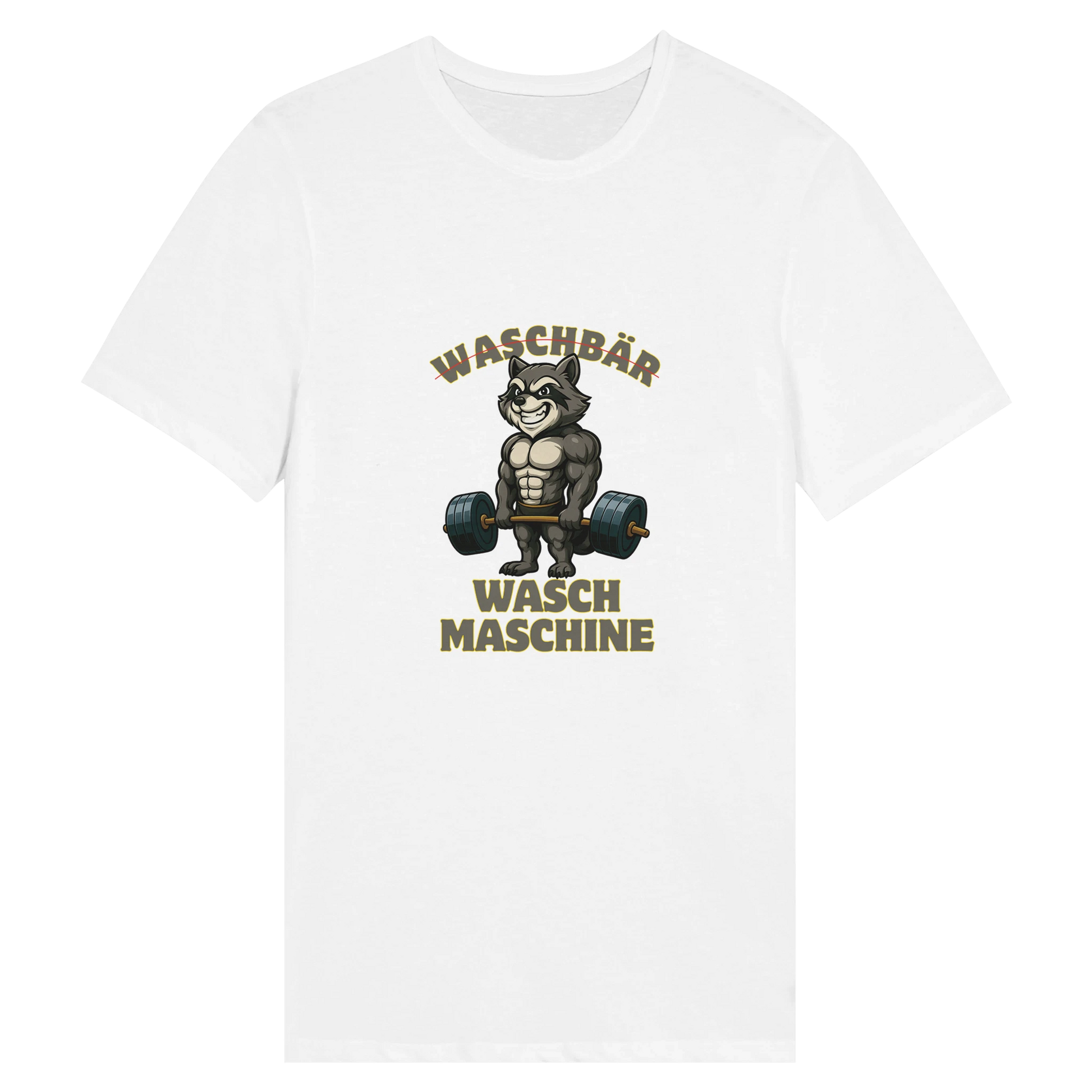 Waschmaschinen-Waschbär Damen T-Shirt