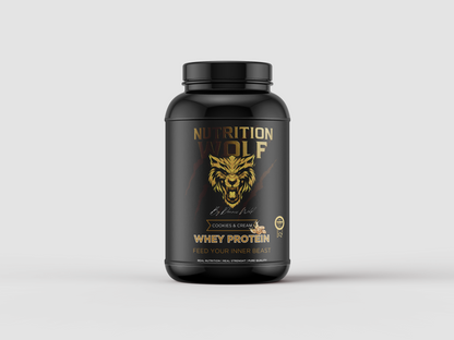 Whey Protein Concentrate – Molkenprotein für Muskelaufbau & Fitness 1000g Cookies & Cream