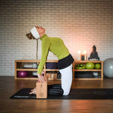 Cork Yoga Block Nachhaltiger Korkblock für stabile Yogapositionen – Seitenansicht